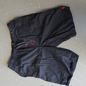 Polo Ralph Lauren boys shorts black red EUC size Large 14-16
